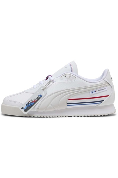 Puma 308902 BMW MMS Roma Stradale Erkek Spor Ayakkabı BEYAZ