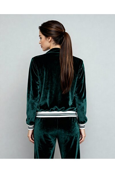 MAY Underwear Imported Velvet Cuffed Women's Pajama Set