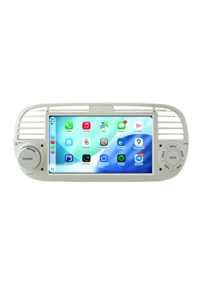 NavStore Dedicated Navigation Fiat 500 (2007-2015), 7Inch, 4Gb Ram, 64Gb storage, Apple Carplay/Android Auto
