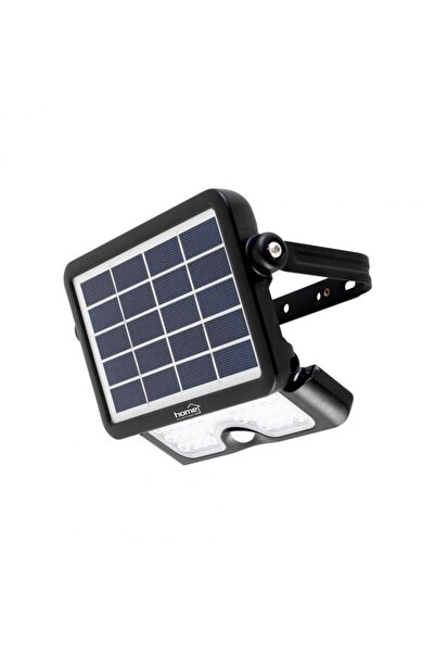 Home by Somogyi LED floodlight 6000K cool white with solar panel with motion ...