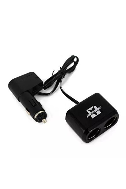 CarGuard Priza dubla pentru bricheta auto cu cablu +USB 1A