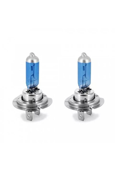 CarGuard Set de 2 becuri Halogen H7 100W +130% intensitate Alb Xenon 12V