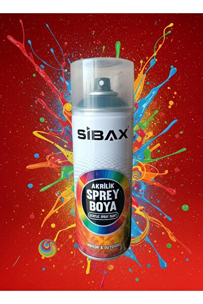 Sibax Akrilik Sprey Boya Metal - Ahşap - Cam - Plastik- Beton 400 Ml