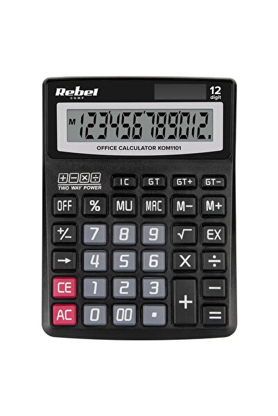 Rebel Calculator de birou 12 digiti OC-100