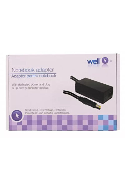 Well HP laptop power adapter 18.5V 3.5A 65W 4.8x1.7