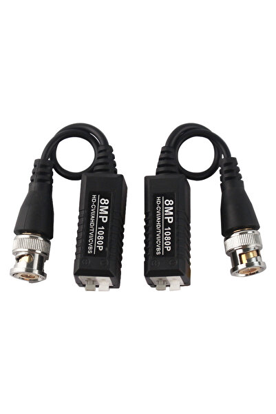 OEM VIDEO BALUN HD UTP - BNC male 8MP HD-CVI/AHDTV/CVBS YDSB1 set