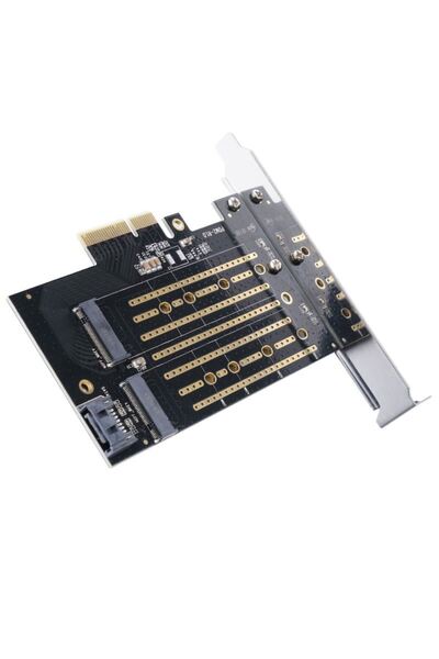 Orico PCI-Express Adapter - 2x M.2 NVME PDM2 Compatible SSDs 2230/2242/2260/2280 PCI-E Channel N