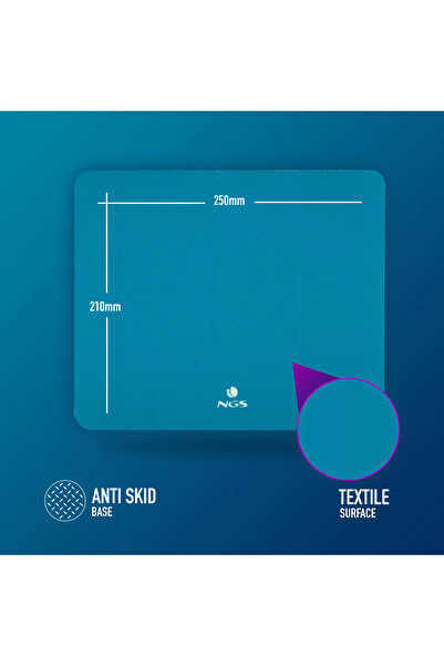 NGS Mouse pad Kilim Blue 250x210mm albastru