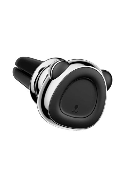 Baseus Suport telefon Bear Argintiu pentru grila de ventilatie auto