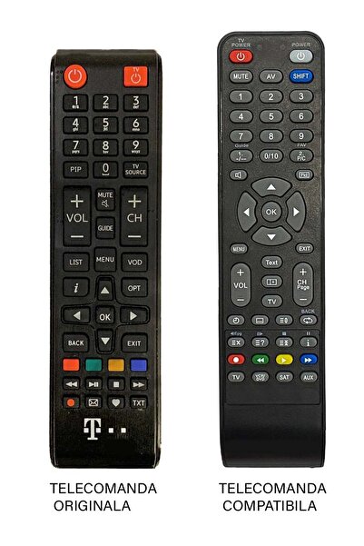 OEM Telecomanda inlocuitoare compatibila pentru reciver Telekom (452)