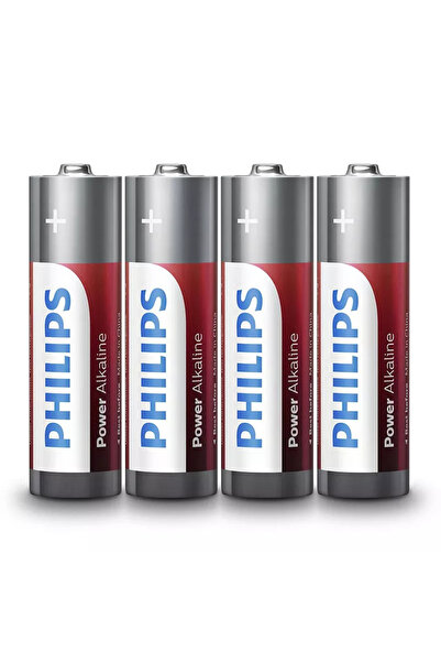 Philips Αλκαλικές μπαταρίες AA σε συσκευασία των 4 με αυτοκόλλητο