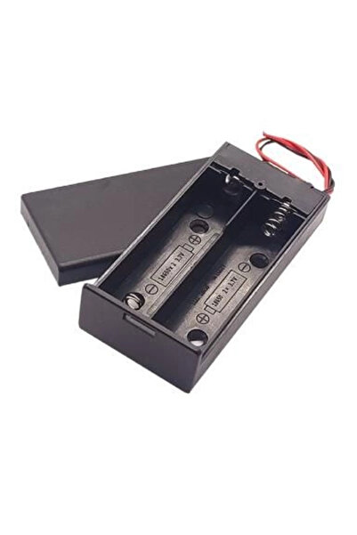 GBC Suport acumulator 2x 18650 cu capac si cablu de conectare 25.0292.05