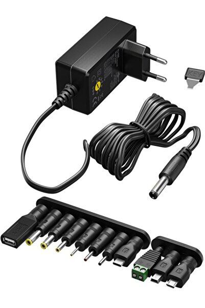 goobay Universal switching power supply 3V-12V 1000mA 12 sockets 64568