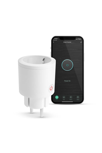 DELIGHT Priza inteligenta WIFI cu contor de consum compatibila Amazon Alexa Google Home Siri IFTTT 5