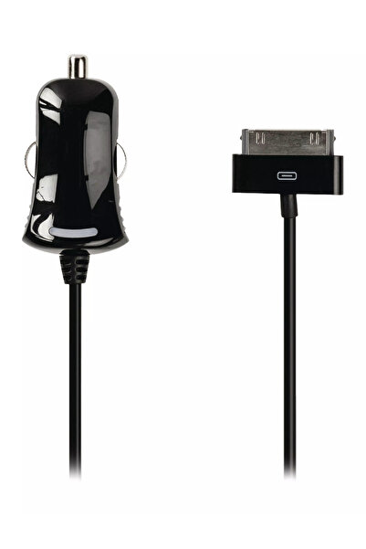 VALUELINE Incarcator auto 12-16V - iPhone cu 30pini 1m negru