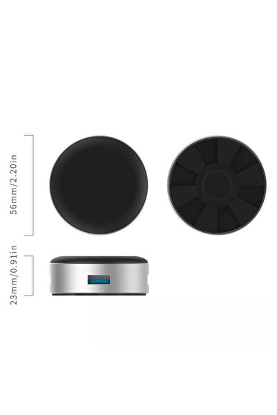 Orico Cooler laptop ANS1 argintiu cu negru