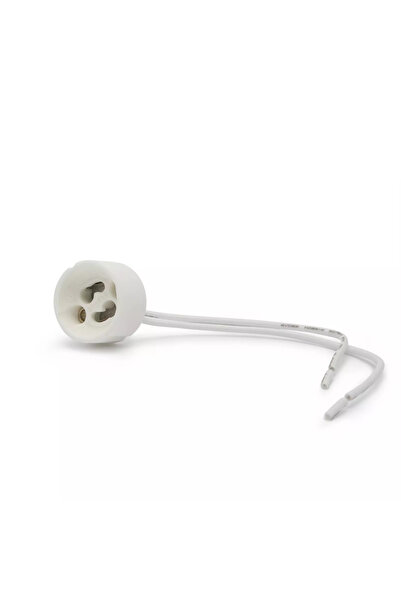 OEM Suport Soclu bec GU10 ceramic cu fir 15cm