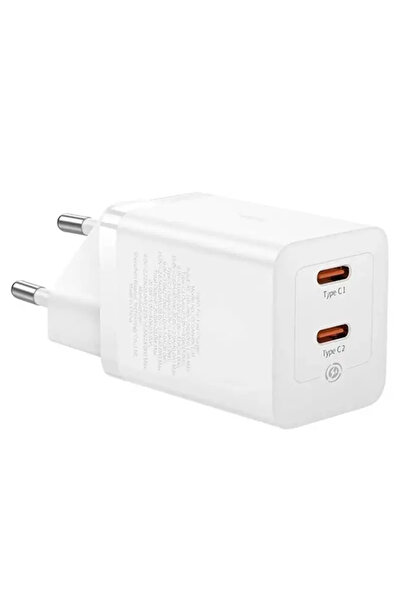 Baseus Mains charger 100-240V - 2x USB Type-C GAN5 QC 40W P10110804217