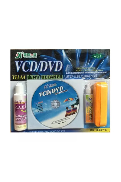 OEM Σετ καθαρισμού DVD και CD με διάλυμα καθαρισμού