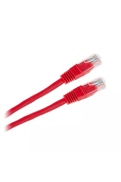 Cabletech Patchcord UTP Red 1m CCA RJ45