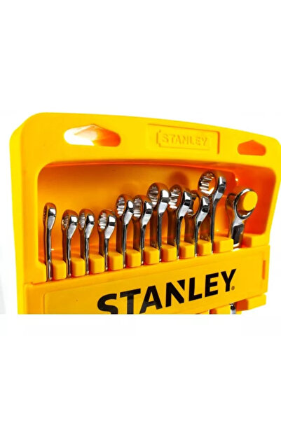 Stanley Set of 11 combination wrenches 4-94-647 chrome finish