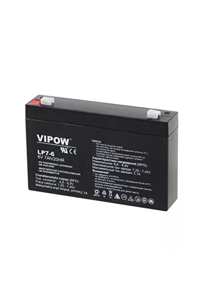 Vipow Acumulator gel plumb 6V 7Ah