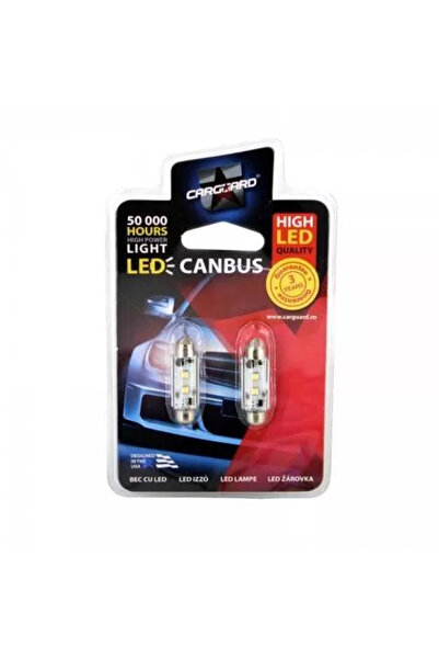 CarGuard LED Sofit 41mm CAN-Bus Cree Chip 12V plafoniera numar de inmatriculare CAN112 set 2buc