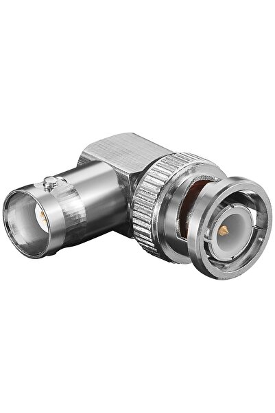 goobay 90 degree BNC male - BNC female adapter, gold contacts 11345