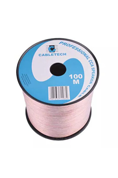 Cabletech Cablu difuzor CCA 2x2.50mm Transparent KAB0360
