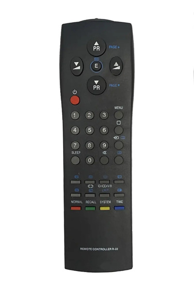 OEM Remote control compatible with Daewoo R-22 TV code ER 219 /MFY 209 (29)