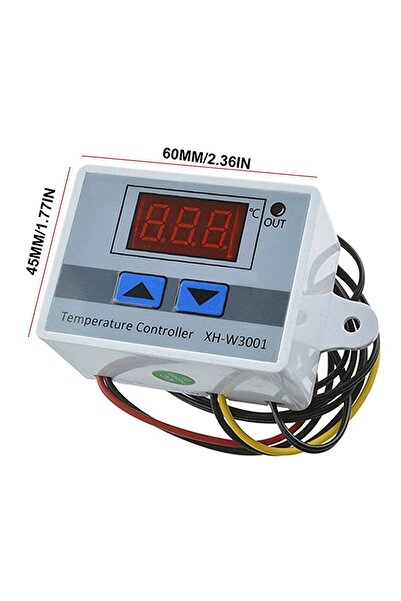 OEM Termostat LCD temperatura XH-W3001 110-230V -50°C - +110°C