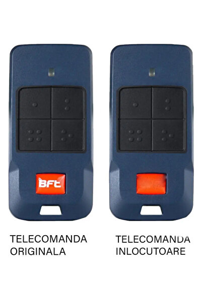 OEM Telecomanda inlocuitoare poarta garaj 4 Butoane cod saritor 433.92Mhz BFT Mitto Cool 4C (803-1)