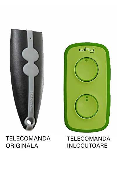 OEM Telecomanda inlocuitoare poarta garaj Stagnoli Venus Av221 cod saritor/ 433.92MHz (593)