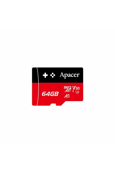 Apacer Card microSDXC UHS-I U3 V30 A1 Gaming 64GB R100 AP64GMCSX10U7-RAGC