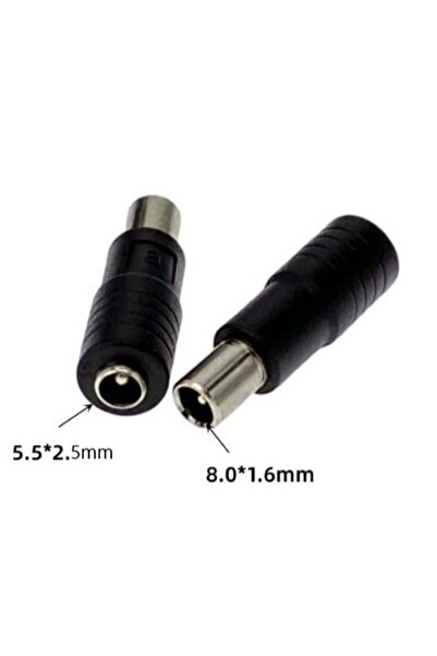 OEM Adapter plug 5.5/2.5mm female - 8.0/1.6mm male (538)