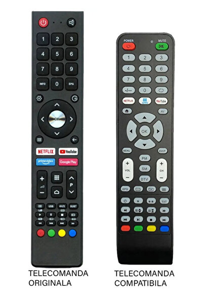 OEM Replacement remote control compatible with Saba TV SA40S77A11 Blaupunkt code ER 9481 (481)