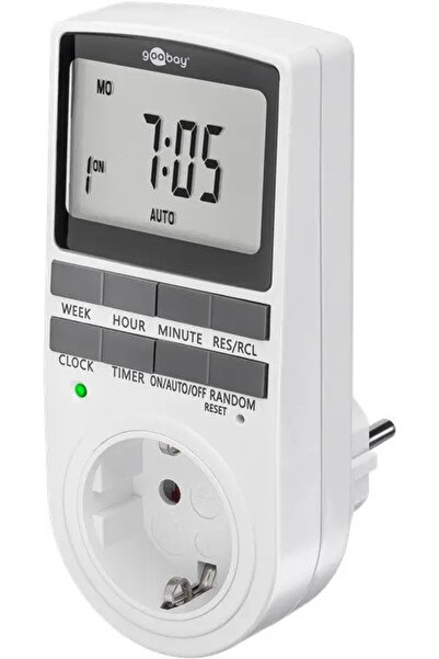 goobay Priza programabila digitala pentru interior 3680W, 50374
