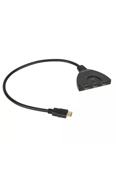 Cabletech Cablu adaptor 3x HDMI la 1x HDMI