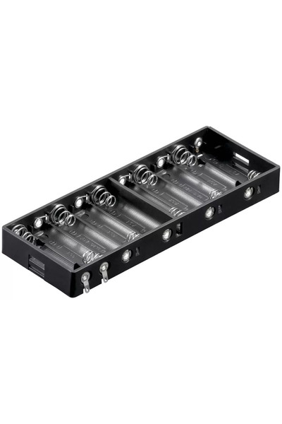 goobay Suport baterie 10x AA R6 cu contacte pentru lipire