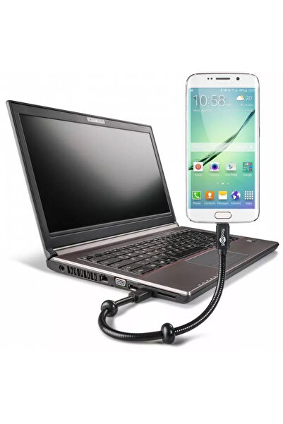 goobay Cablu date micro USB Schwanenhals