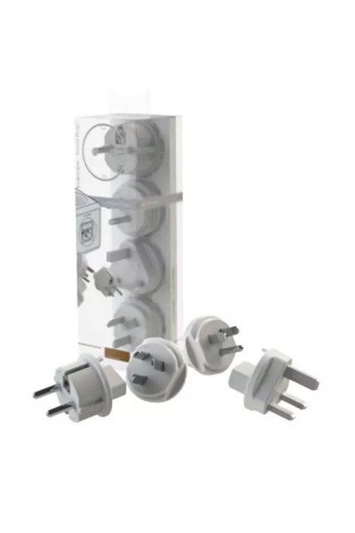 Allocacoc Set of 4 adapters for P-CUBE-REV ADAPT-TRAVEL-03WE