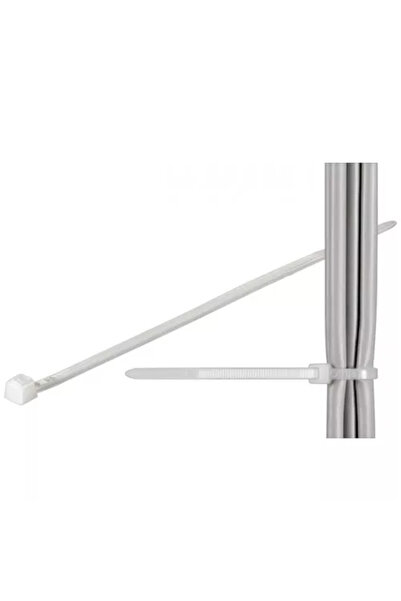 goobay Coliere plastic de strangere cabluri 365x3.5 mm transparent interior-exterior 100buc