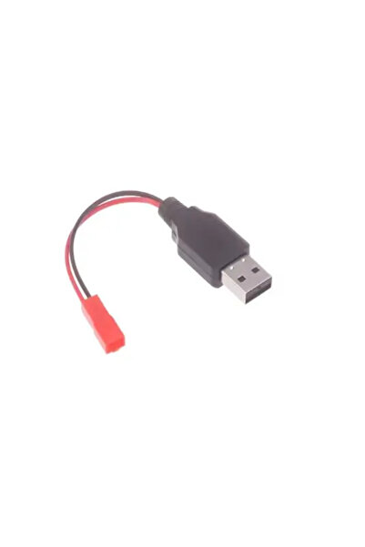 OEM Cablu alimentare li-ion 3.7V USB A tata - mufa JST 2 pin mama 15cm