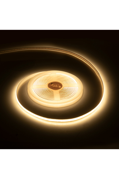 Rebel Ταινία LED COB 3000K θερμό λευκό 12V 11W/m 1040lm/m 5m 5000x8x2mm LED0176