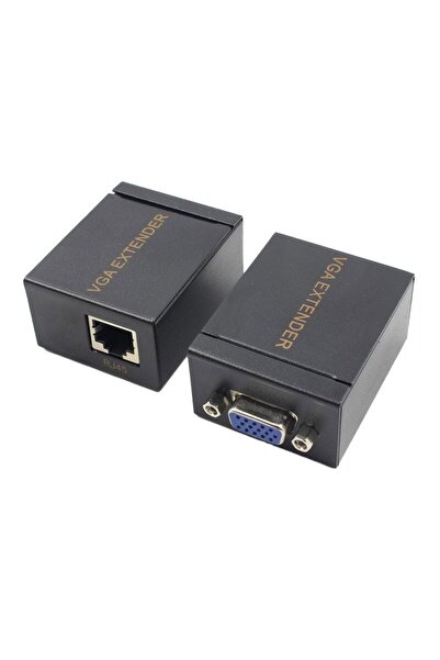 OEM Set adaptor prelungire VGA prin RJ45 CAT5/6/7 maxim 60m 1080P 2buc/set