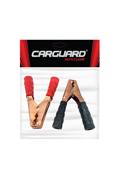 CarGuard Set cleme crocodil 500-600Ah 15.5x11cm cupru placat cu fier 2buc