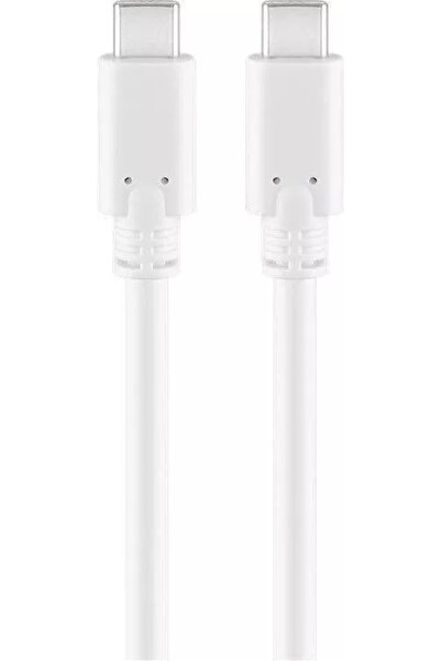 goobay USB Type C cable Generation 1 male-male 1m white