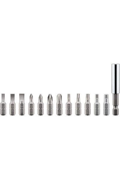 goobay Ratchet screwdriver set 12 bits CrV 3x flat heads 4mm 5mm 6mm 4x Phillips PH0 PH1 PH2 PH3 3x Tor