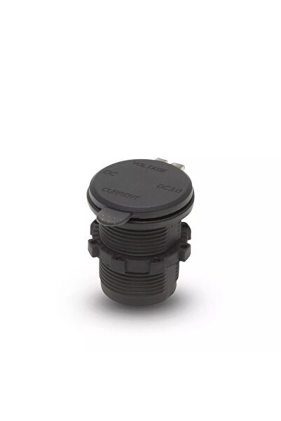 OEM 12V-24V USB 2.1A QC3.0 adapter with car cigarette lighter mount and voltmeter