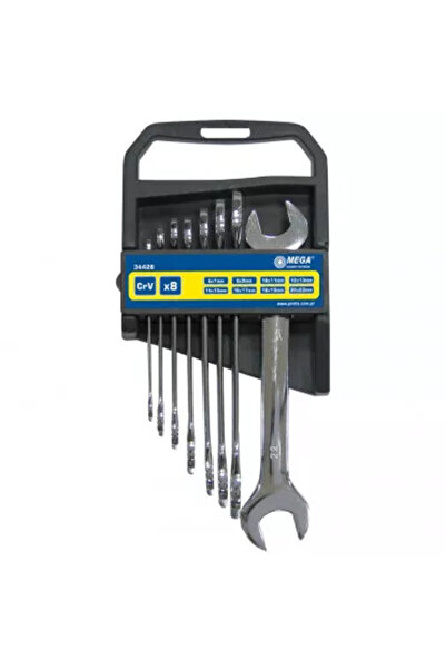 MEGA Wrench Set Cr-Va 6-17Mm - 6P.